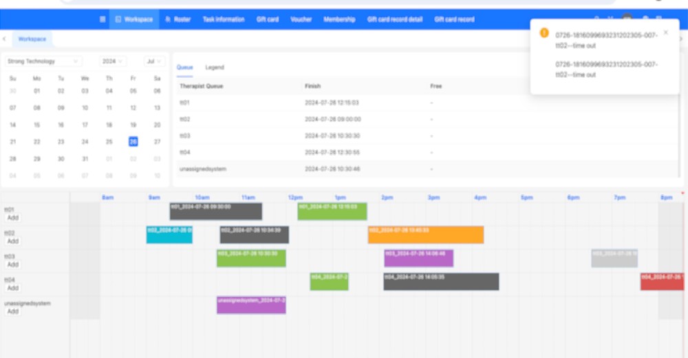 Service Master-- Task tracking tool
